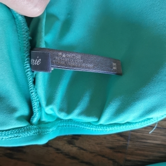 AERIE Bikini Top Bohemian Bandeau Crochet Medium - Picture 3 of 4